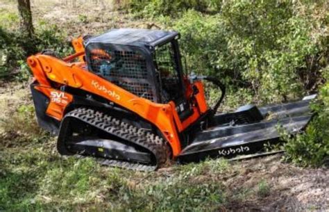 can you bush hog with open cab skid steer|best skid steer brush hog.